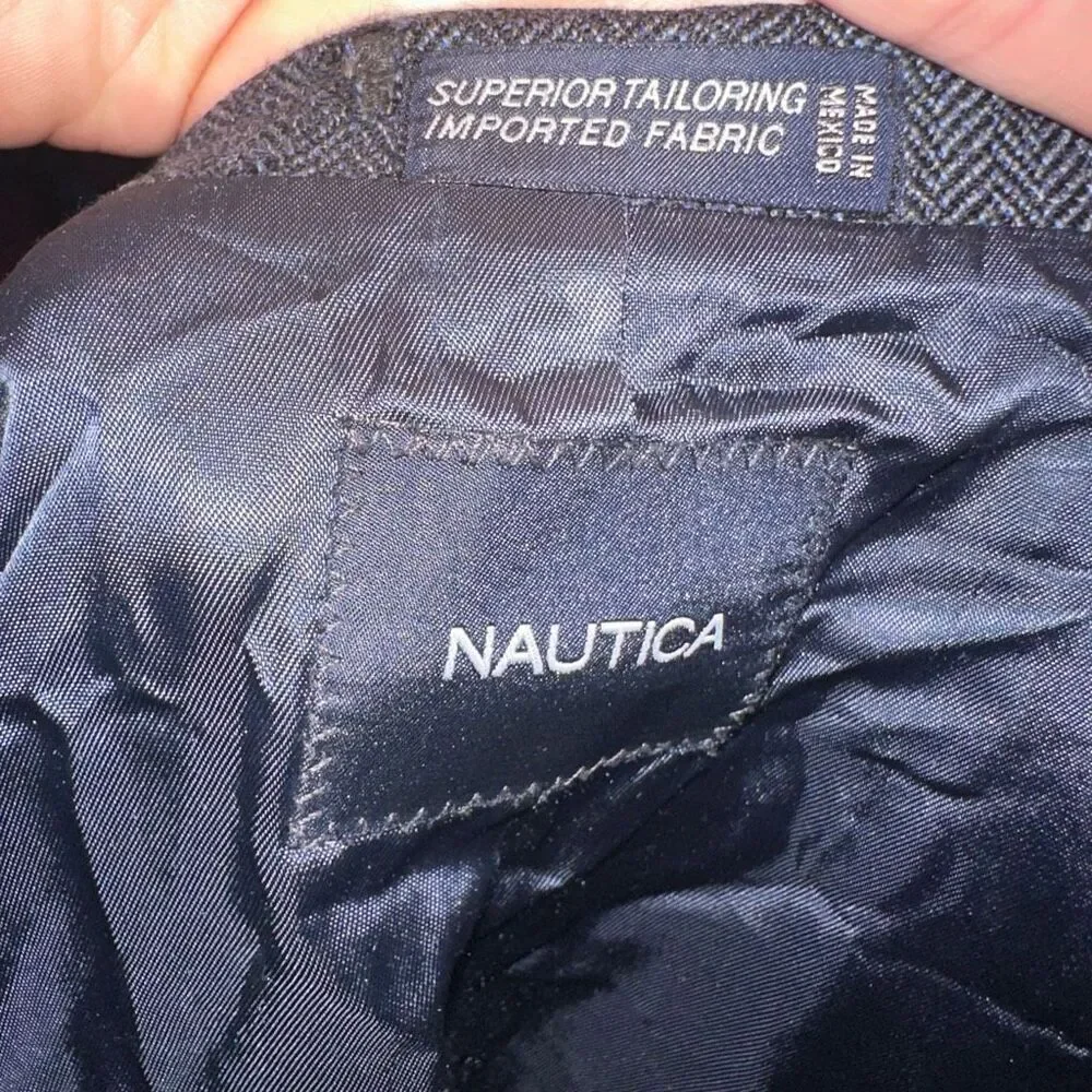 Nautica minimalist business casual size 54 suit jacket